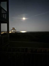 "Full moon eve" from the deck.