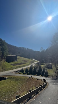 Views from the driveway