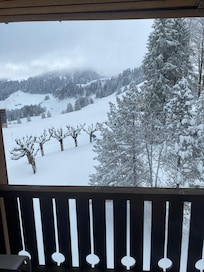 Blick aus dem Zimmer