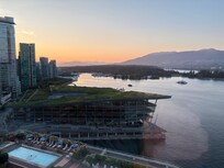View of the harbour from 17th floor room