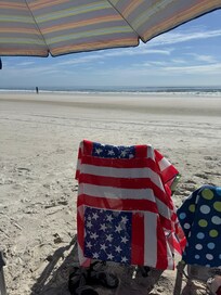 Like our own private beach!
