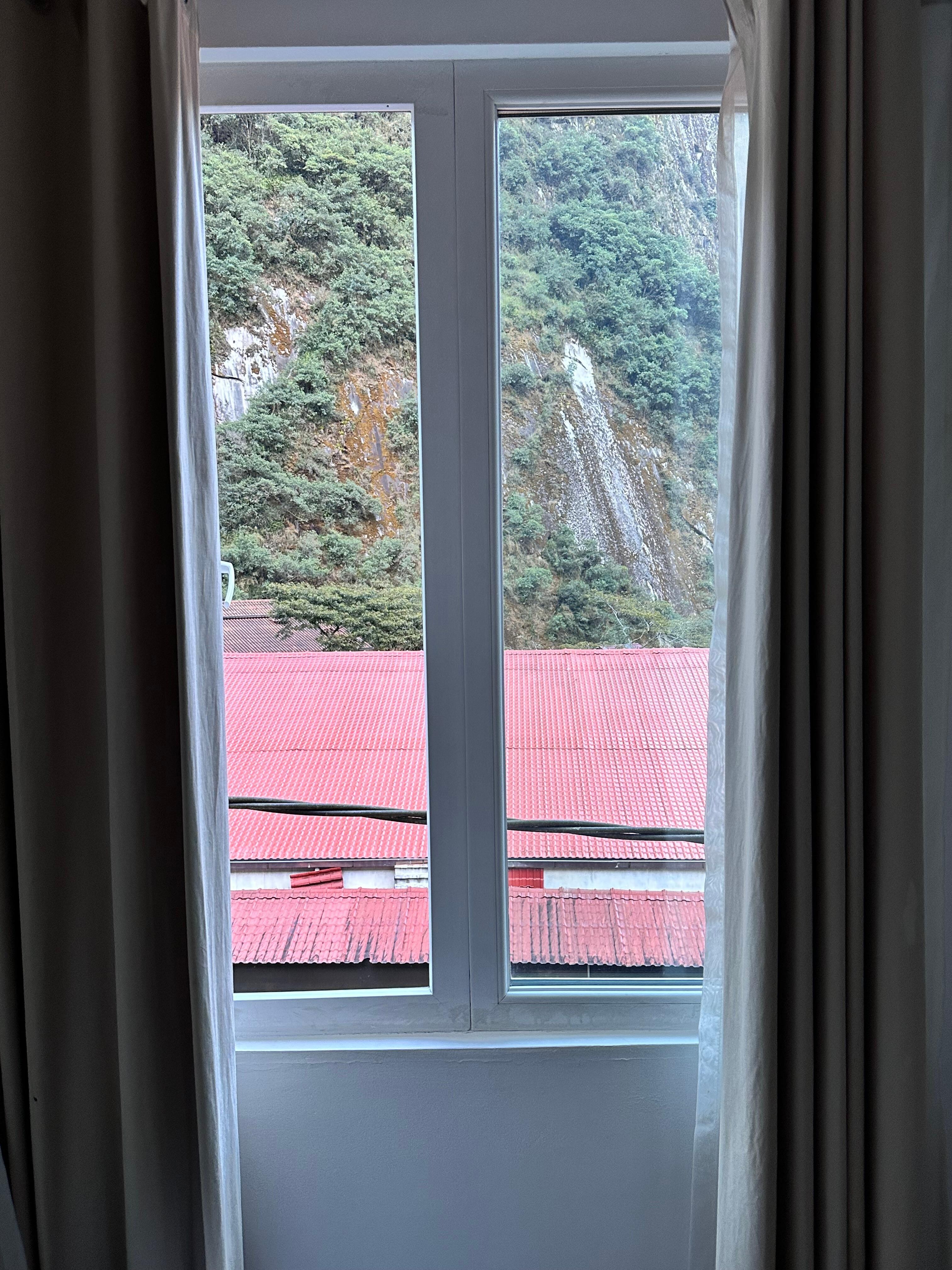 View from a double occupancy room