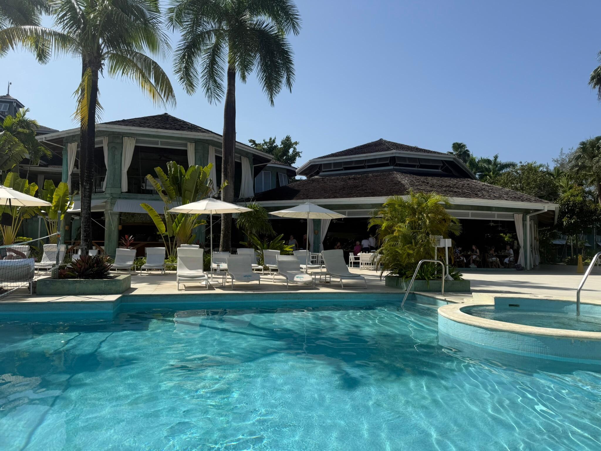 the pool.  