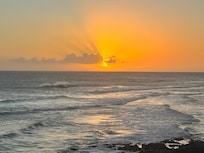 View or the gorgeous sunset from the units balcony.