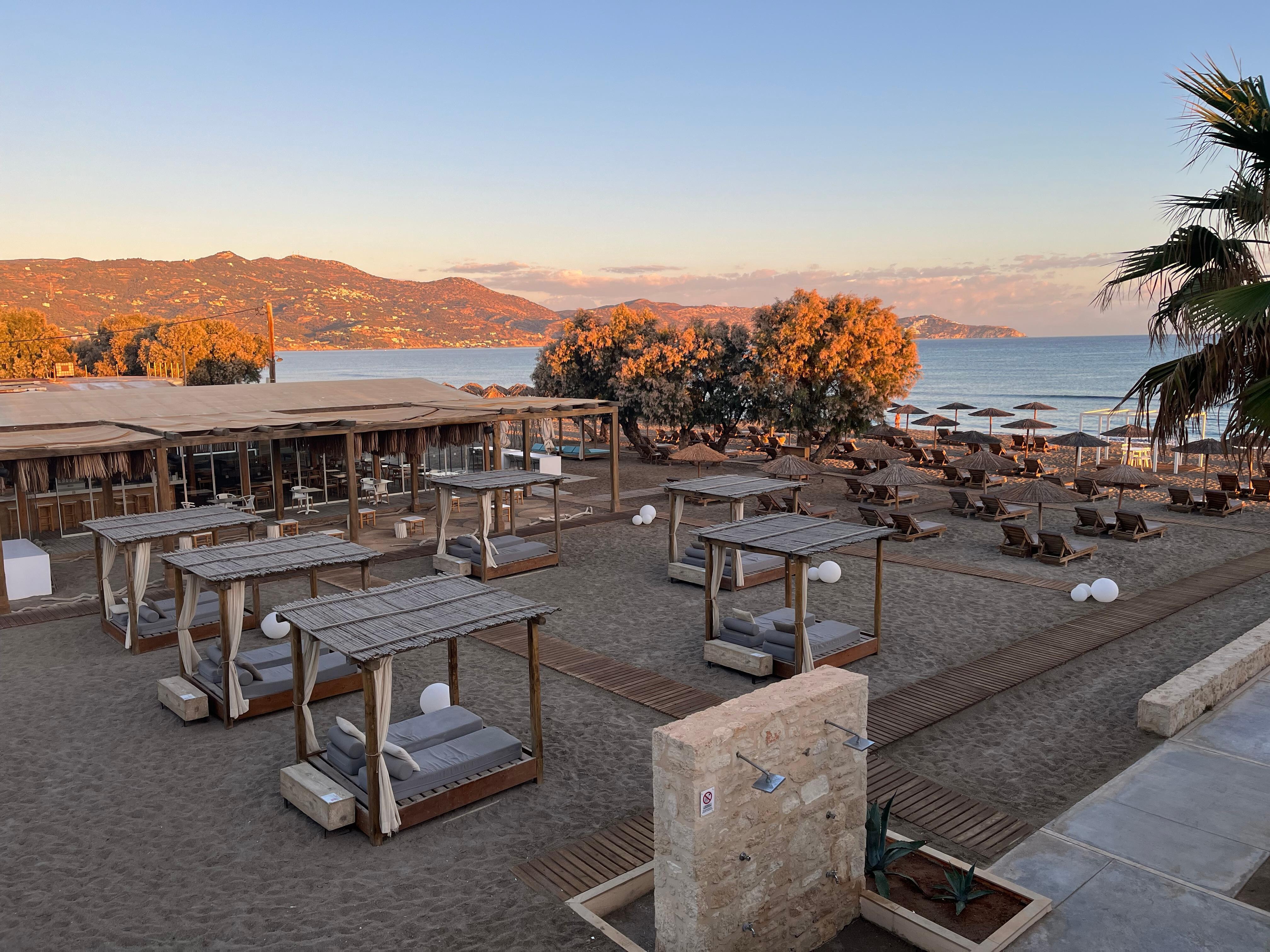 Ausblick aus unserem Zimmer/Terasse