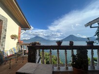 Terraza afuera de la habitación