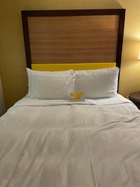 Queen sized bed