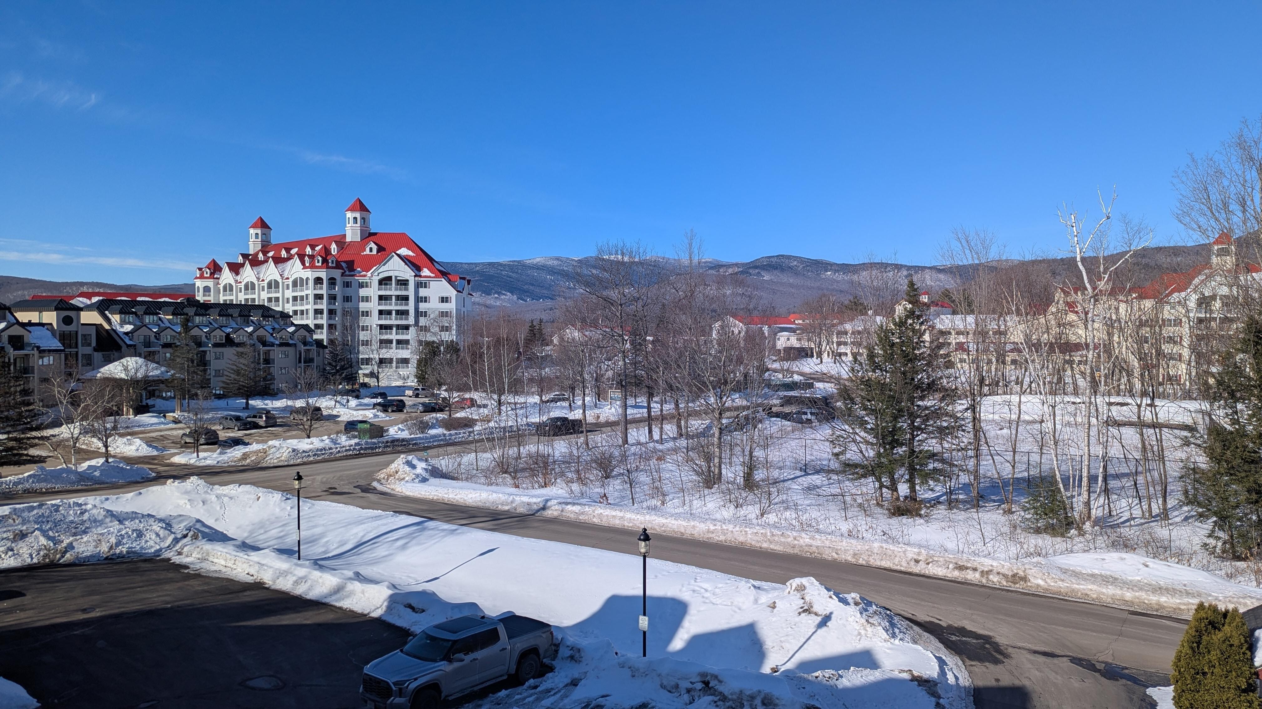 View from front porch