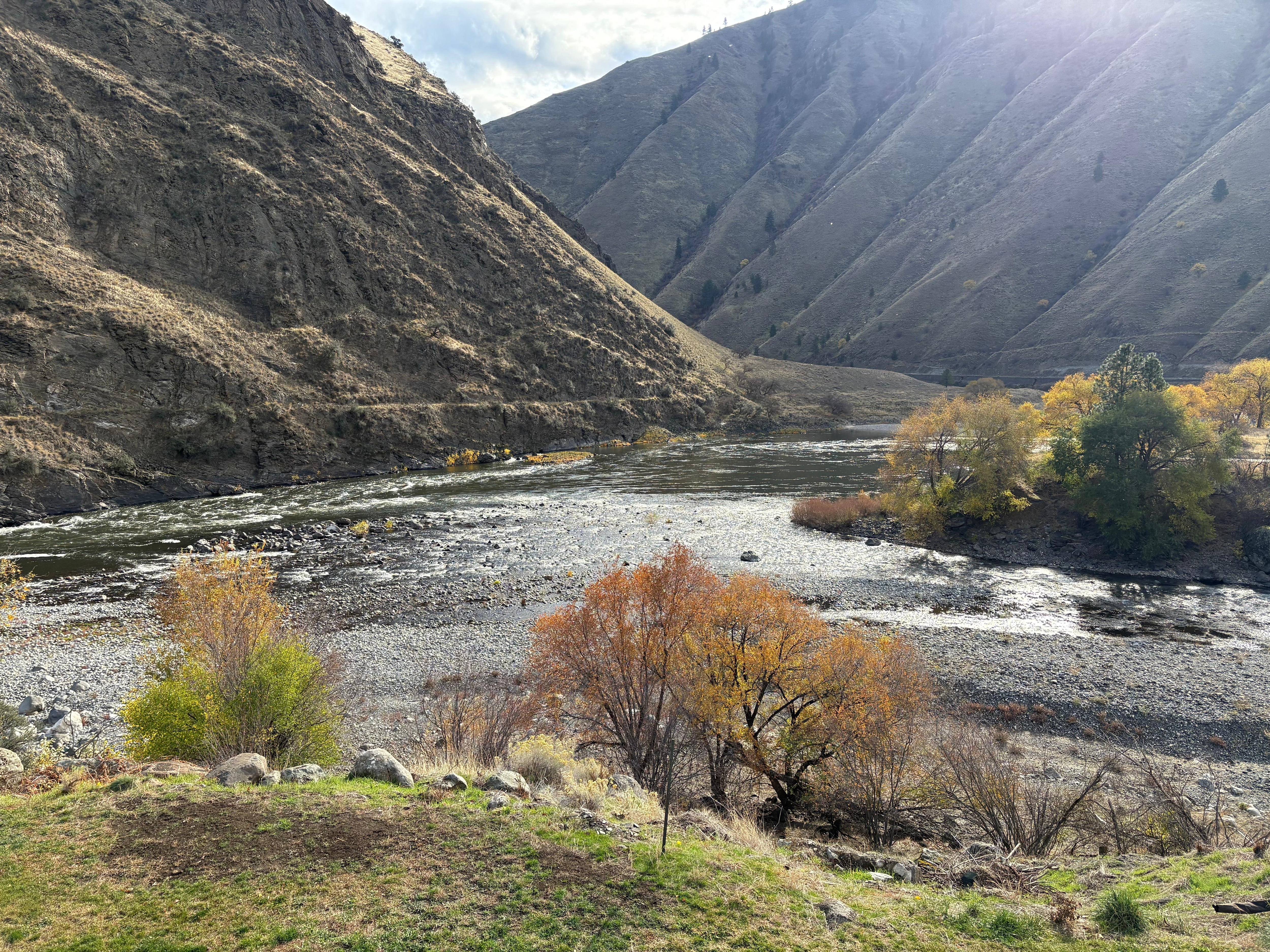 View from the balcony of our room