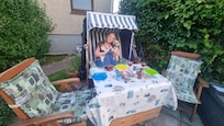 Im Garten beim Grillen😊