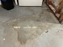 Standing water in basement