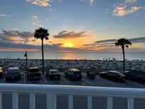 Great sunsets from the balcony