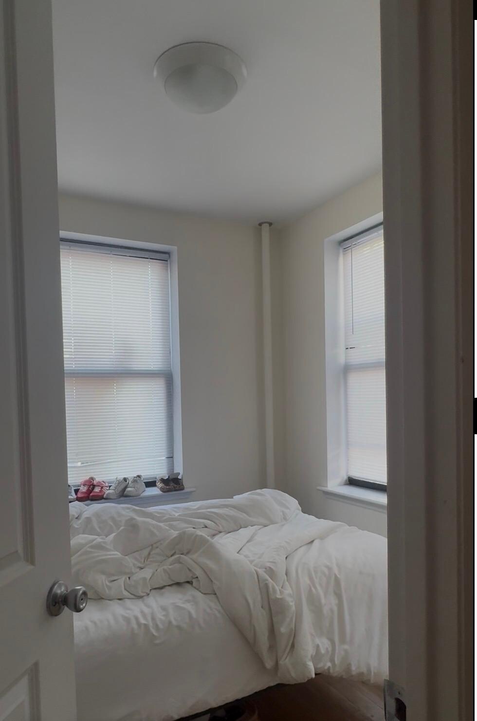 This is the guy hammering outside our daughter’s window. Otherwise, the house was nice. 