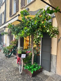 In Como itself.