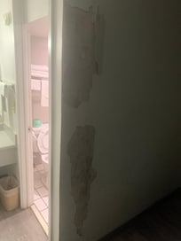 Paint coming off the walls