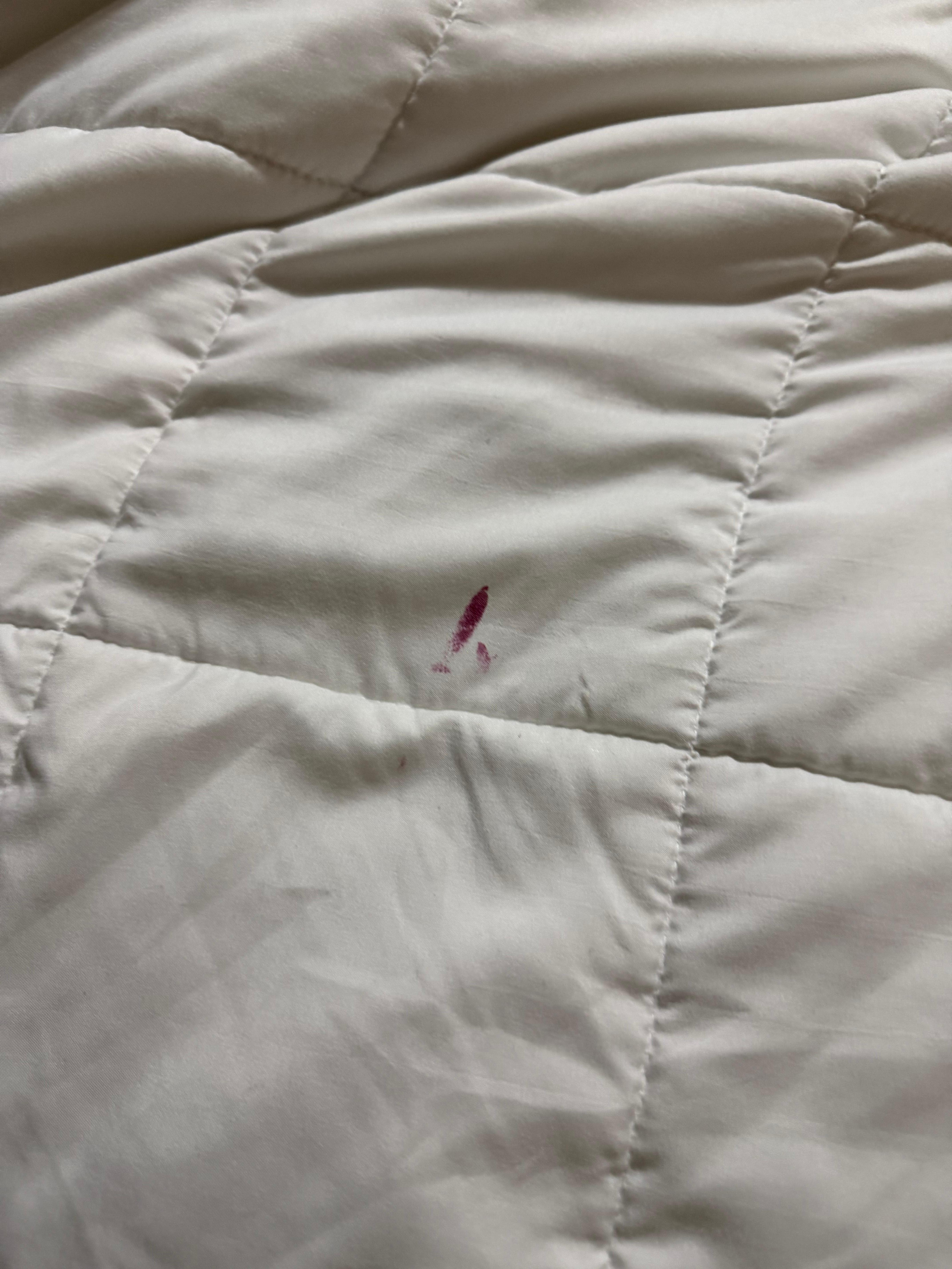 I don’t know if that was blood lipstick or nail polish