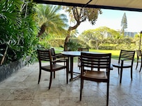 Lanai where we enjoy coffee