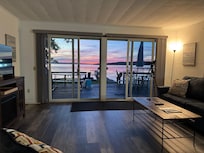 Sunset is breathtaking even from inside