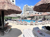 Adult pool area