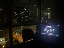View at night