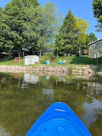 Looking back at the house.