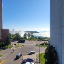 View from the roof access