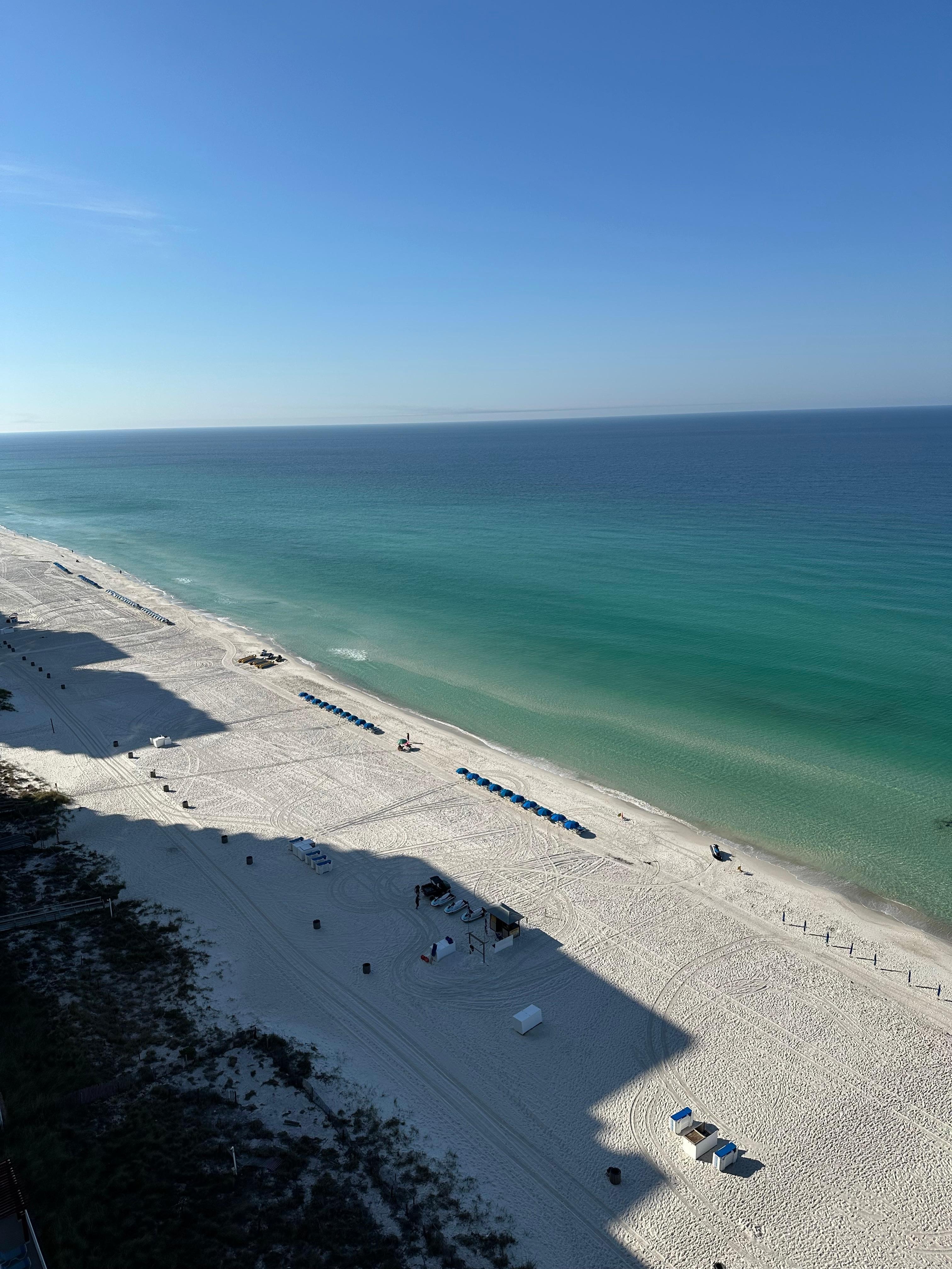 View from our balcony 