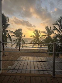 Sunrise off the upper deck