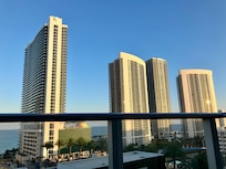 View from 901, our apartment