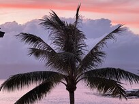 Another end to another beautiful day in Honokeana Cove! View from the lanai.