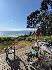 The deck—what a view!