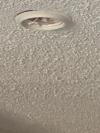 Broken smoke detector