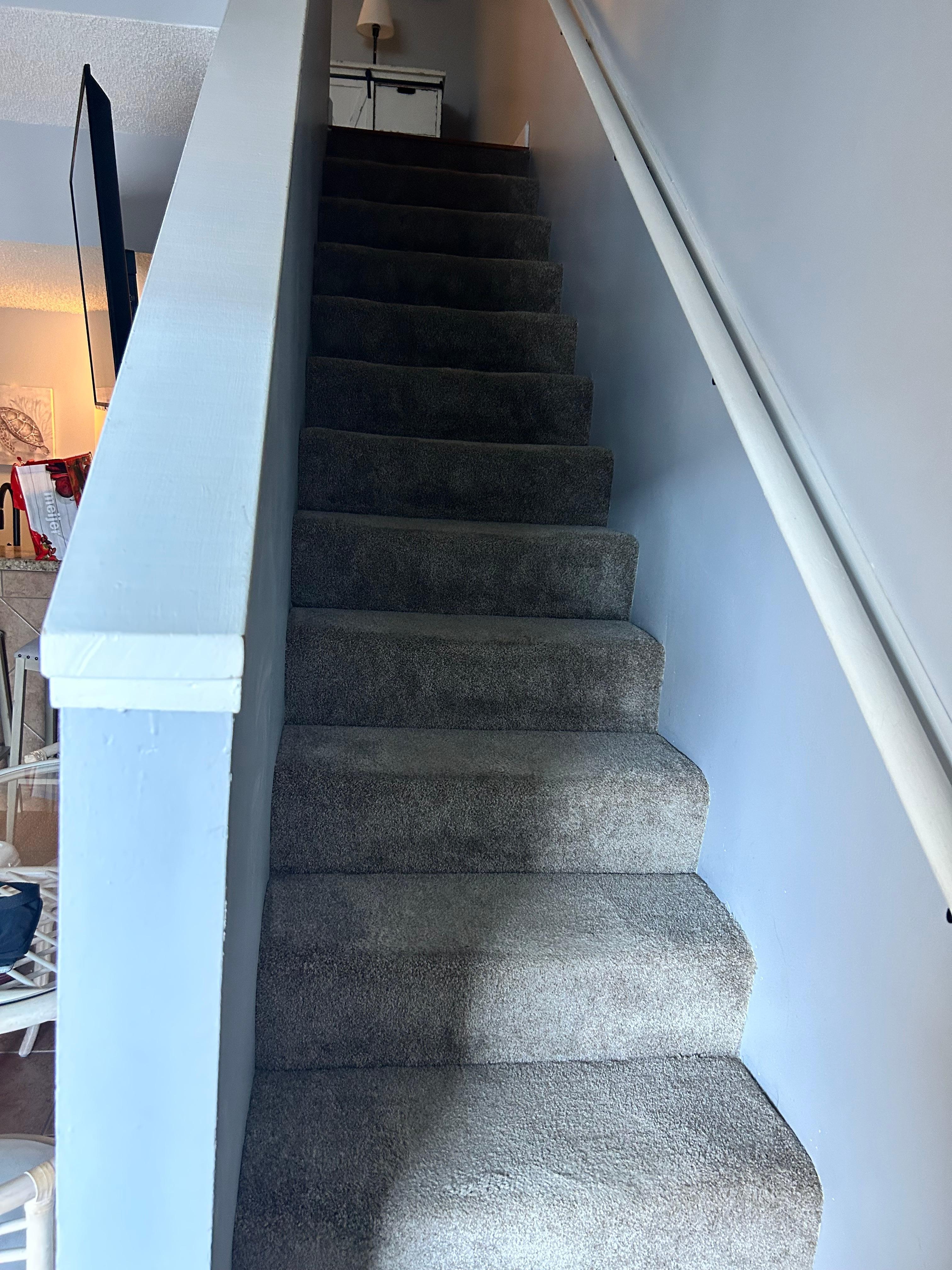 Stairs to the bedroom 