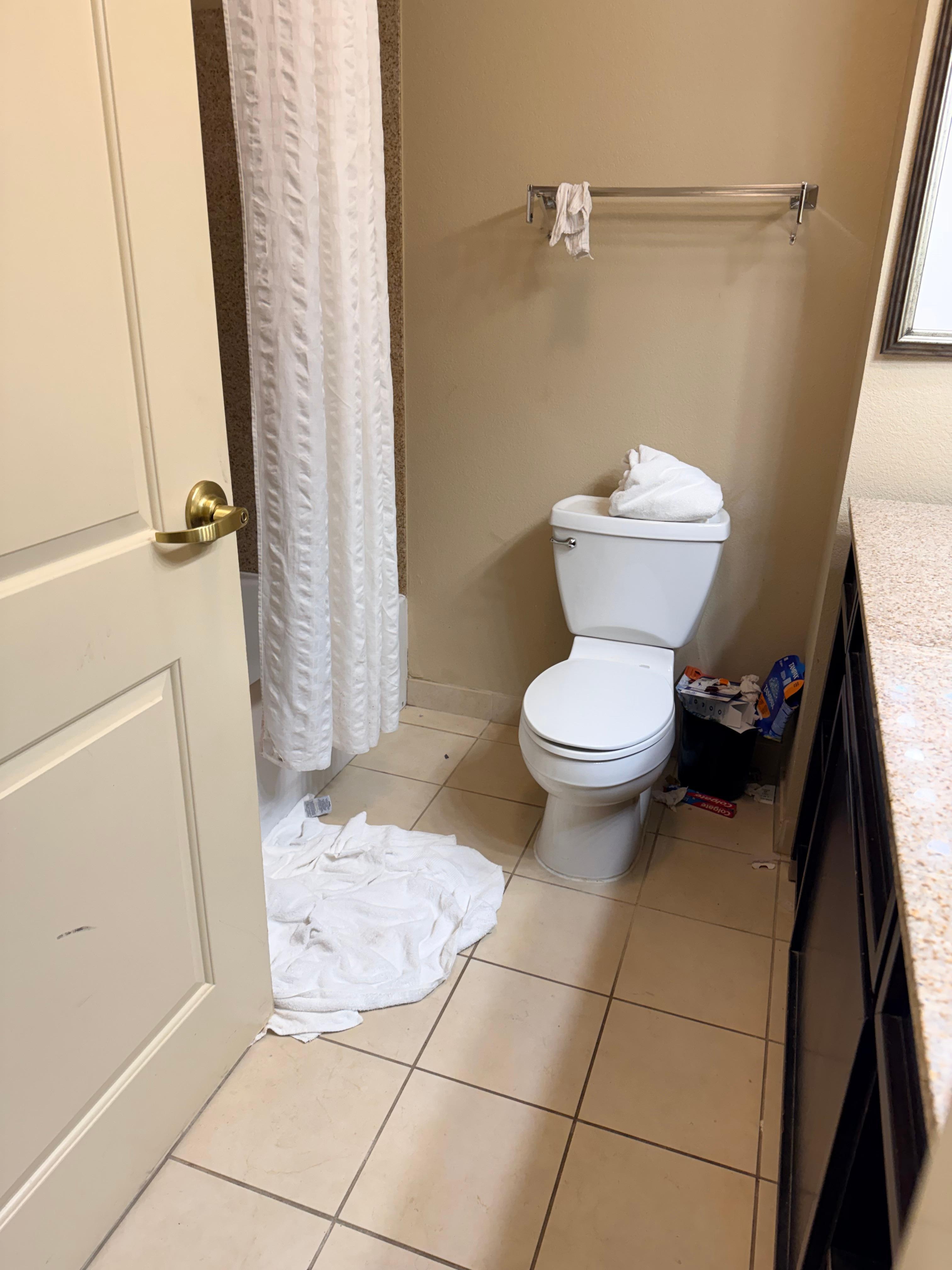The room next to us that was left open