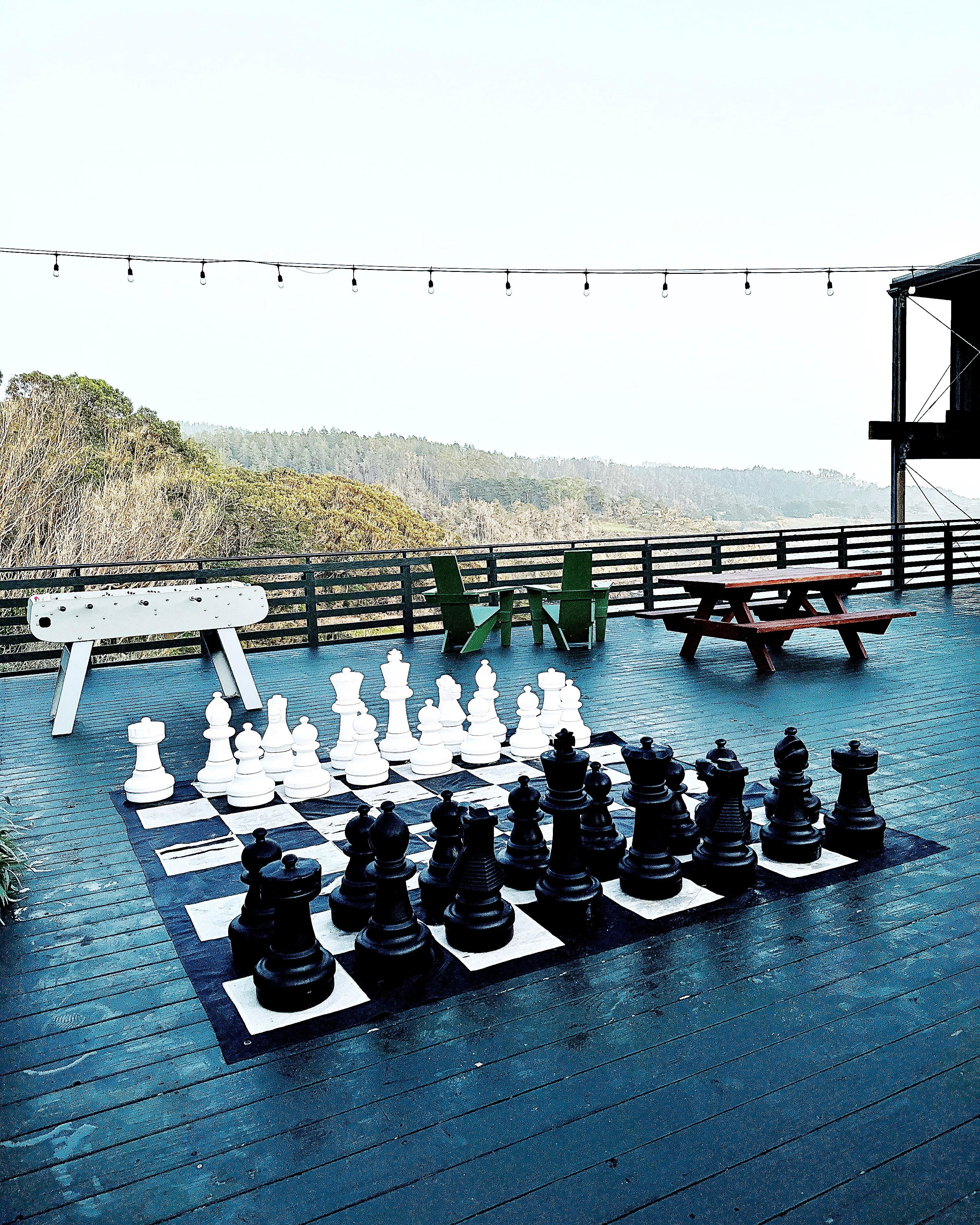 life-size chess
