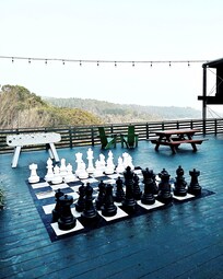 life-size chess