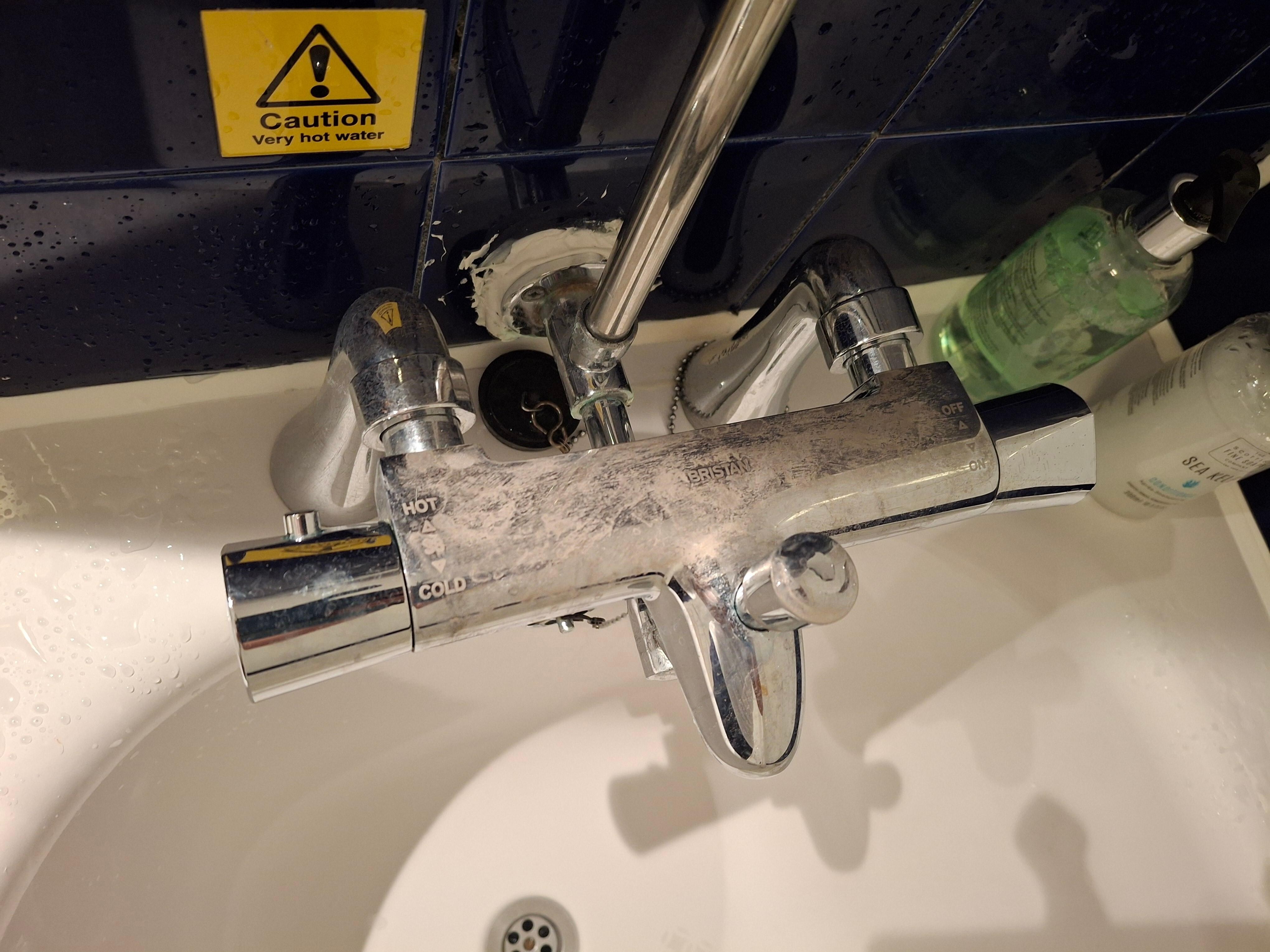 disgusting bath taps