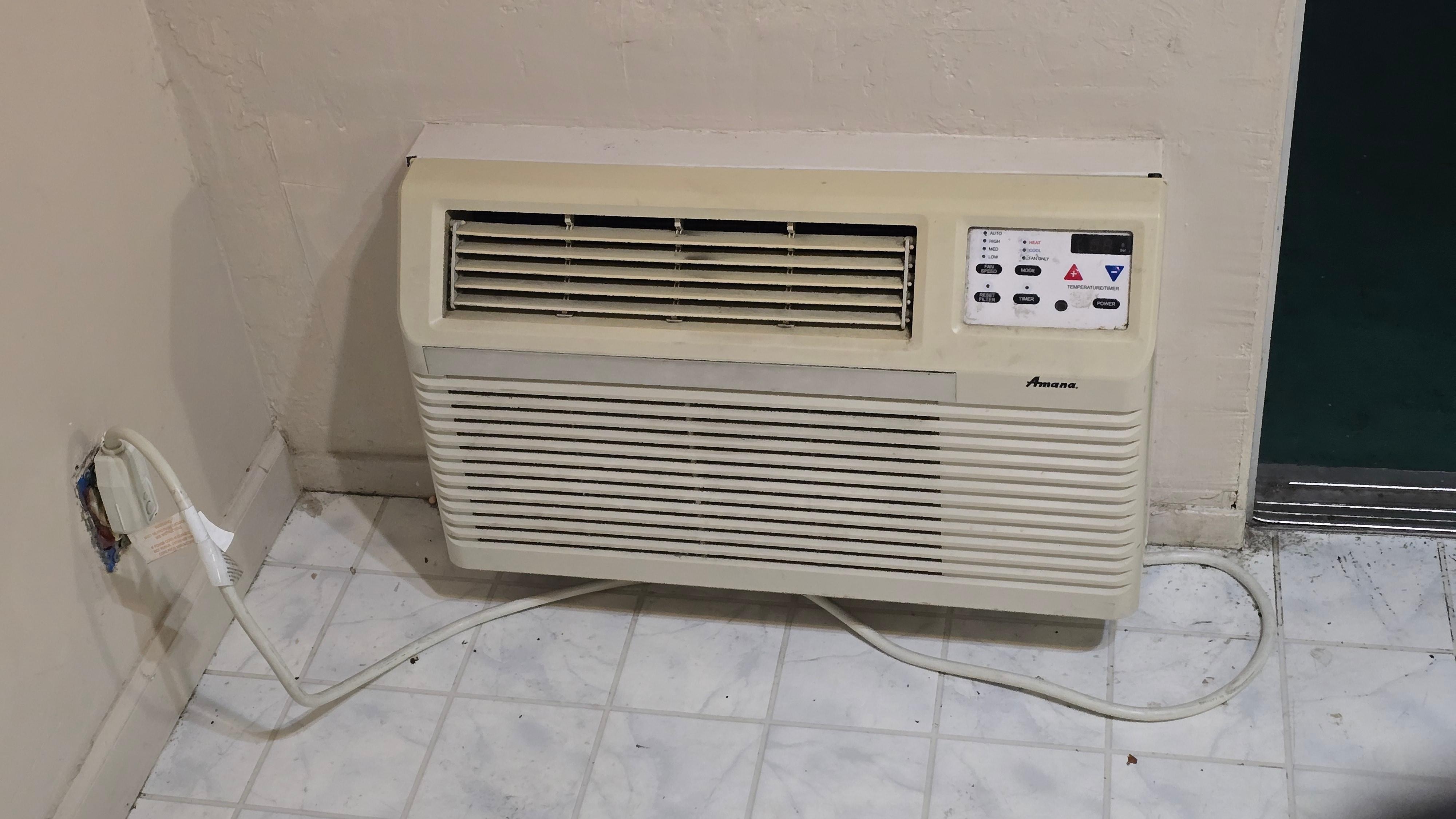 The air conditioner is not turning on.