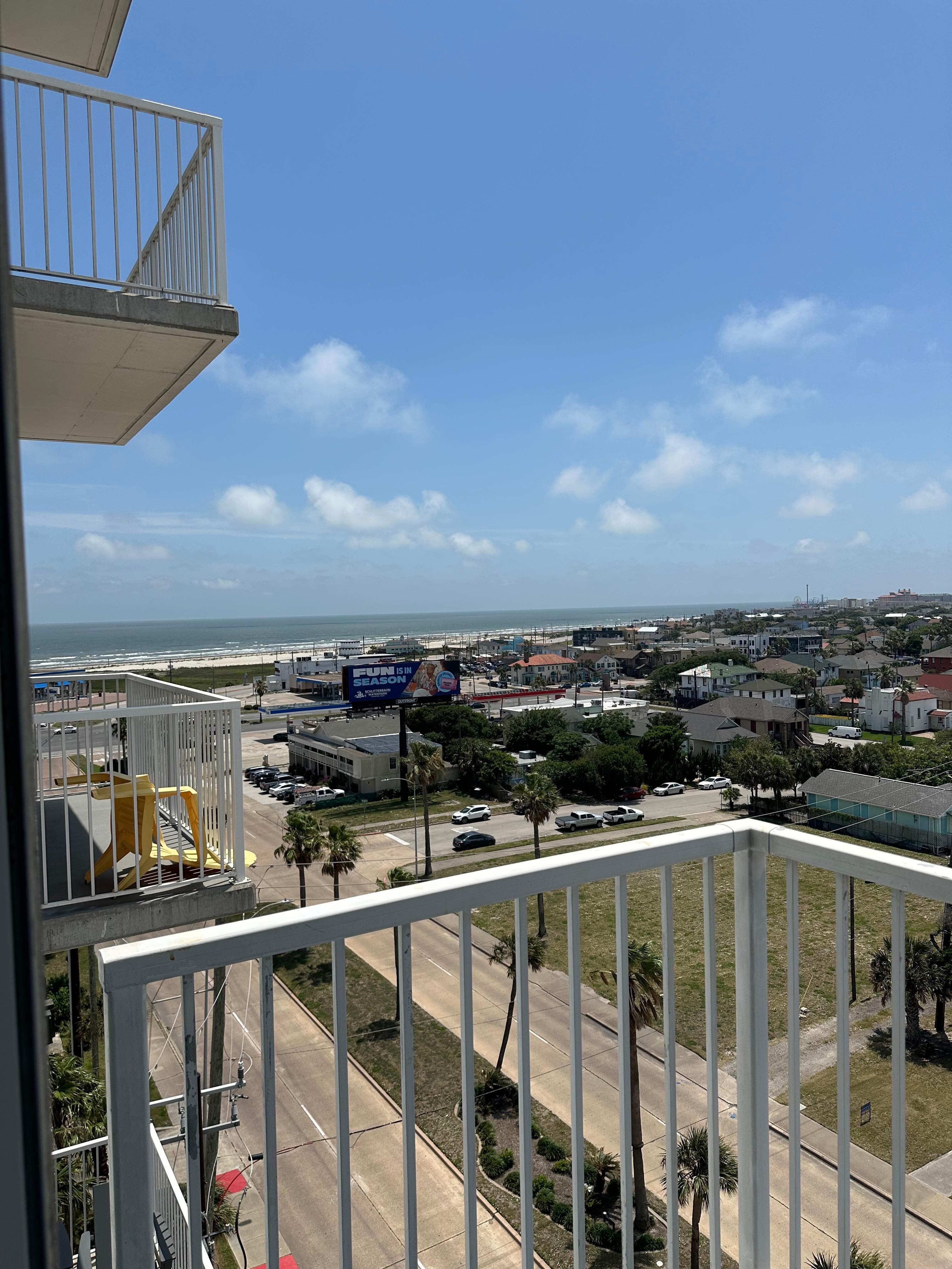 View from balcony! 