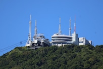 海上から見た函館山⛰️