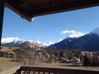 Vue gauche depuis le balcon