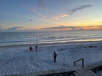 Sun set from back porch