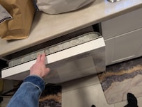 Dishwasher not attached