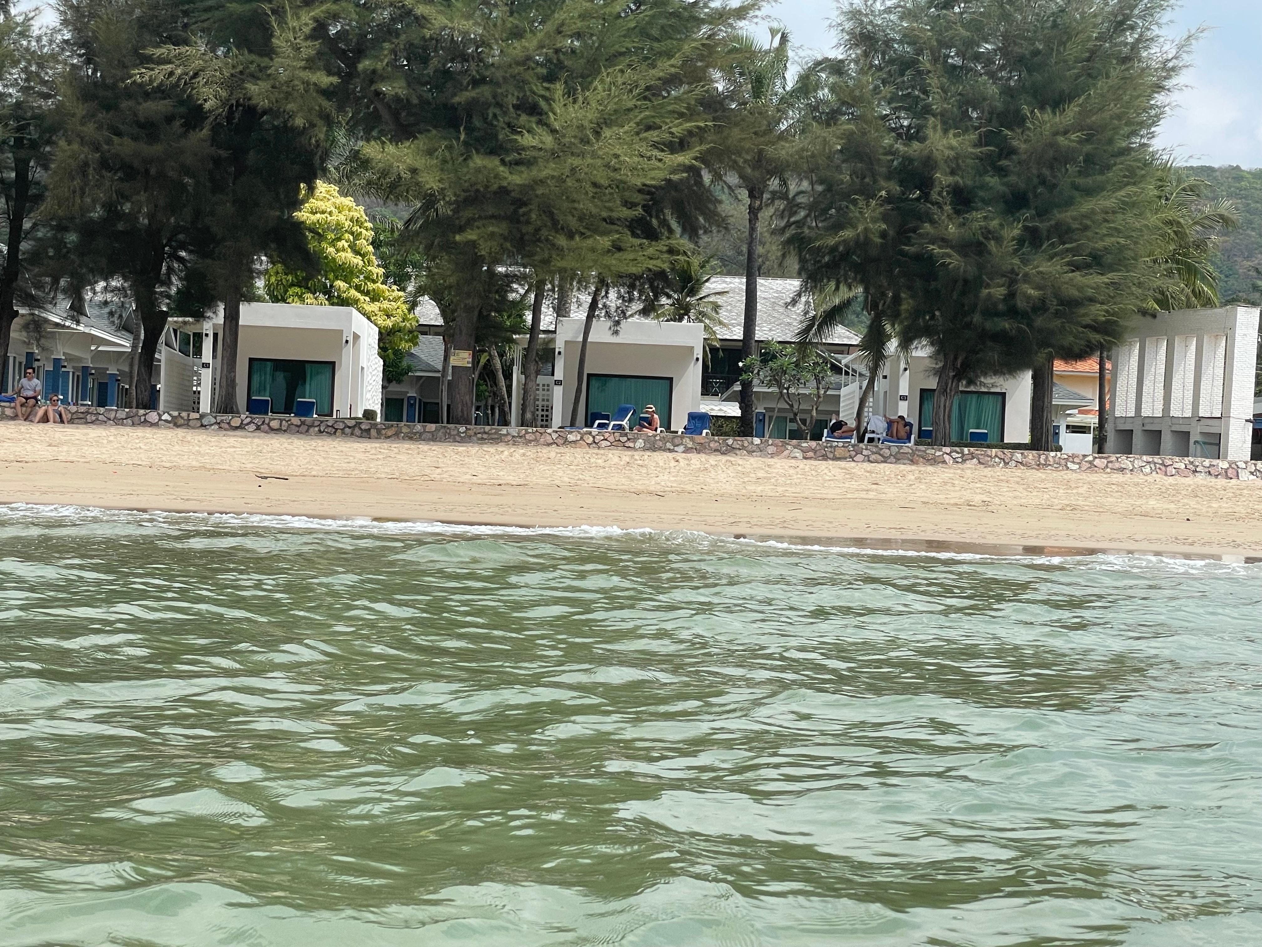 Wonderful beach to swim in. 