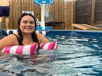 I’m swimming !