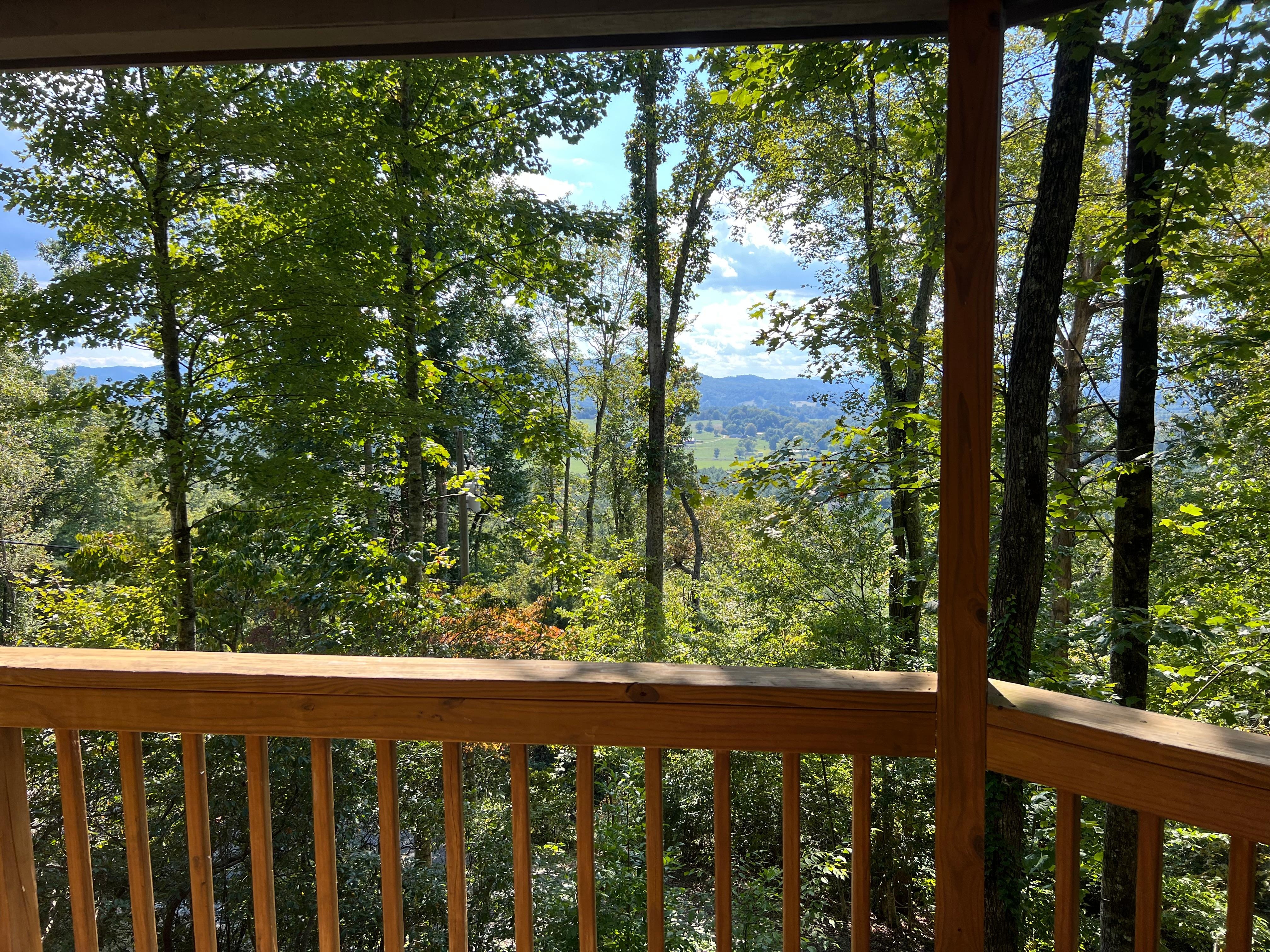 View from the balcony