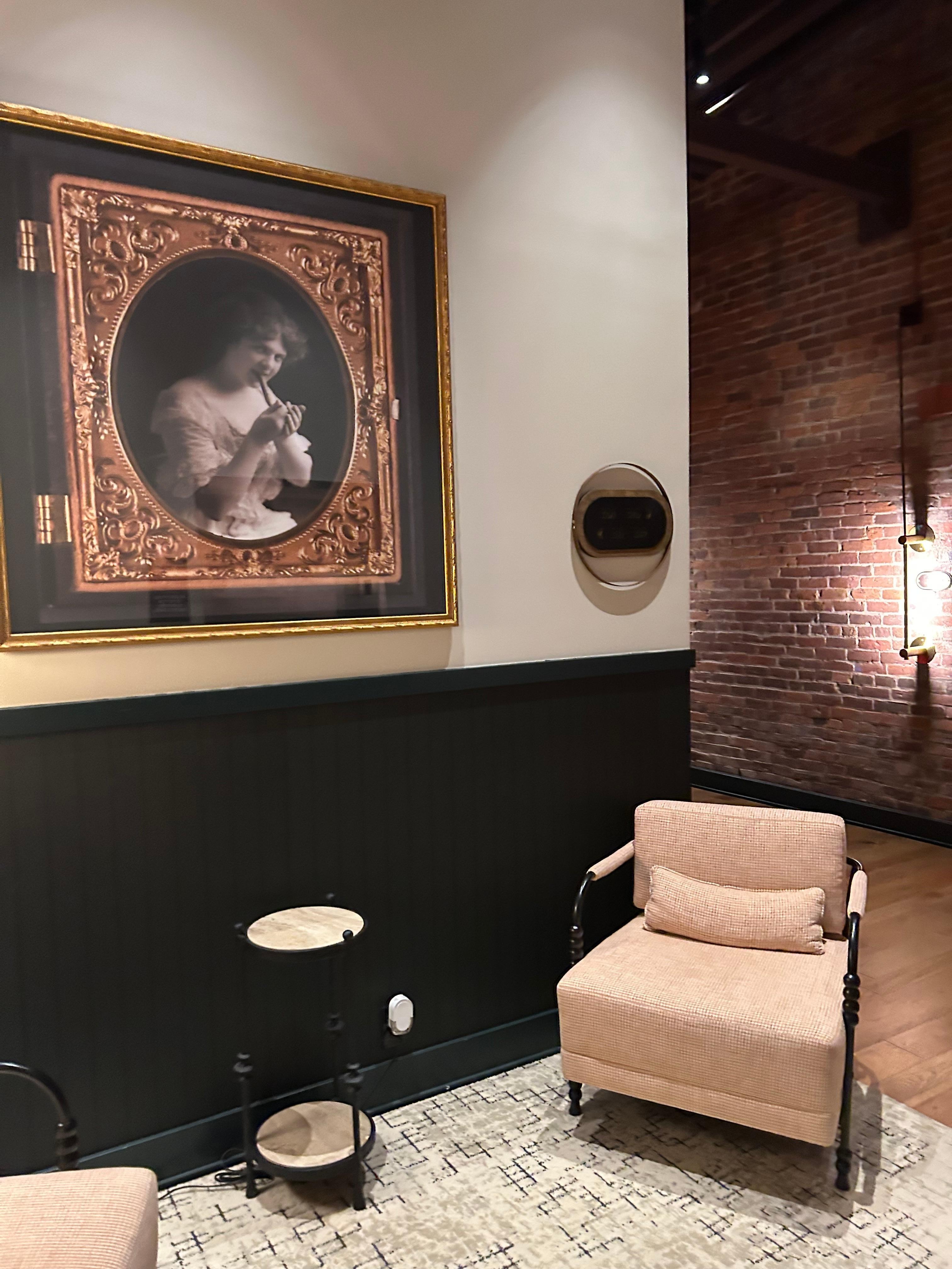 Hallway sitting area