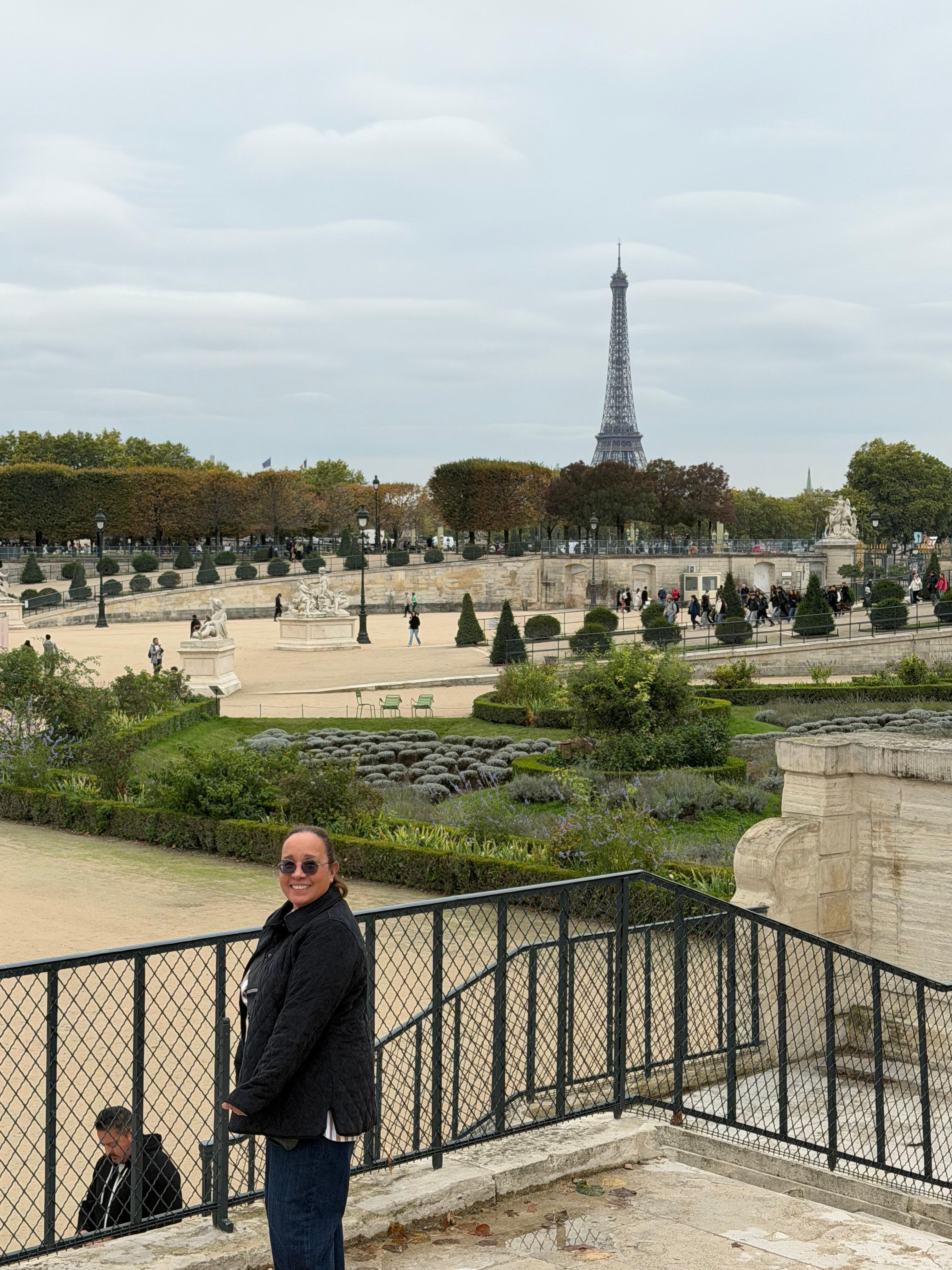 View from Bassin Octogonal