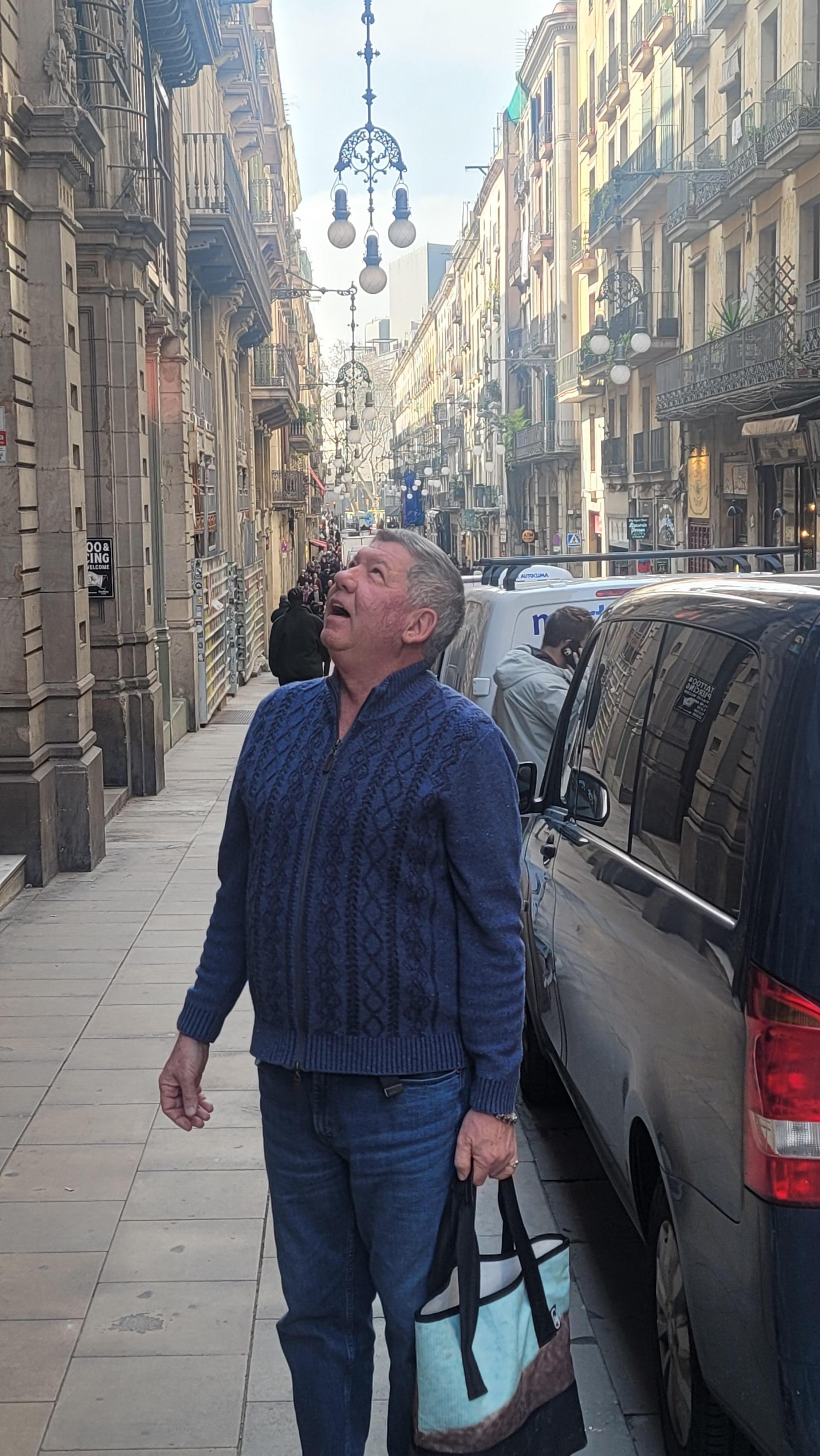 Street view in front of hotel