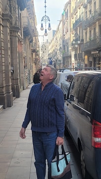 Street view in front of hotel